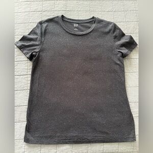 GAP Shimmering Black Tee
